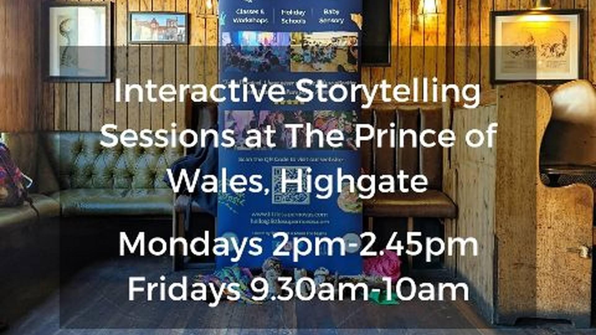 Interactive Theatrical Storytelling Classes Mondays at Prince of Wales photo